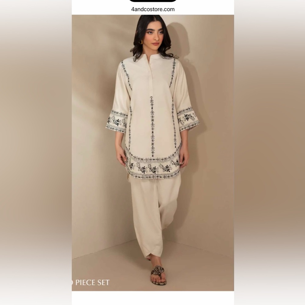 Salwar kameez co-ord set.